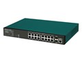 Switch-M16eGi PN28160i [�O���[��/�u���b�N]
