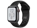 Apple Watch Nike+ Series 4 GPS+Cellular���f�� 40mm MTXG2J/A [�A���X���T�C�g/�u���b�NNike�X�|�[�c�o���h]