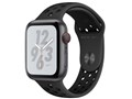 Apple Watch Nike+ Series 4 GPS+Cellular���f�� 44mm MTXM2J/A [�A���X���T�C�g/�u���b�NNike�X�|�[�c�o���h]