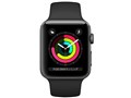 Apple Watch Series 3 GPS���f�� 42mm MTF32J/A [�u���b�N�X�|�[�c�o���h]