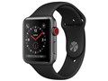 Apple Watch Series 3 GPS+Cellular���f�� 42mm MTH22J/A [�u���b�N�X�|�[�c�o���h]
