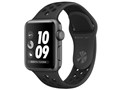 Apple Watch Nike+ Series 3 GPS���f�� 38mm MTF12J/A [�A���X���T�C�g/�u���b�NNike�X�|�[�c�o���h]