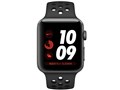 Apple Watch Nike+ Series 3 GPS+Cellular���f�� 42mm MTH42J/A [�A���X���T�C�g/�u���b�NNike�X�|�[�c�o���h]