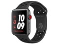 Apple Watch Nike+ Series 3 GPS+Cellular���f�� 42mm MTH42J/A [�A���X���T�C�g/�u���b�NNike�X�|�[�c�o���h]