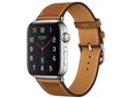 Apple Watch Hermes Series 4 GPS+Cellular���f�� 44mm �V���v���g�D�[�� MU762J/A [���H�[�E�o���j�A(�t�H�[��)���U�[�X�g���b�v]