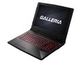 GALLERIA GCF2070RGF Core i7 8750H/15.6インチフルHD/RTX2070/メモリ8GB/SSD256GB+HDD1TB K/08527-10a