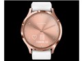 vivomove HR 010-01850-7B [Rose Gold White Leather]