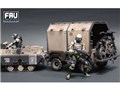 Acid Rain World FAV-A06 Sand Armored Trailer Set
