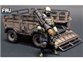 Acid Rain World FAV-A06 Sand Armored Trailer Set