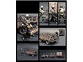 Acid Rain World FAV-A06 Sand Armored Trailer Set