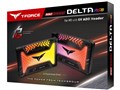 T-FORCE DELTA Phantom Gaming RGB SSD (5V) T253PG500G3C313 [�u���b�N]