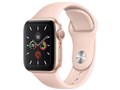 Apple Watch Series 5 GPS���f�� 40mm MWV72J/A [�s���N�T���h�X�|�[�c�o���h]