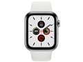 Apple Watch Series 5 GPS+Cellular���f�� 44mm MWWF2J/A [�X�e�����X�X�`�[���P�[�X/�z���C�g�X�|�[�c�o���h]