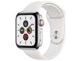 Apple Watch Series 5 GPS+Cellular���f�� 44mm MWWF2J/A [�X�e�����X�X�`�[���P�[�X/�z���C�g�X�|�[�c�o���h]