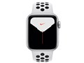 Apple Watch Nike Series 5 GPS���f�� 40mm MX3R2J/A [�s���A�v���`�i��/�u���b�NNike�X�|�[�c�o���h]