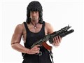 �����{�[3/�{��̃A�t�K�� 1/6 John Rambo(1/6 �W�����E�����{�[)