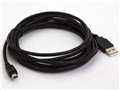 PS3�R���g���[��/PSP�p USB�P�[�u�� ANS-P065 [3m �u���b�N]