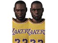 MAFEX LeBron James Los Angeles Lakers