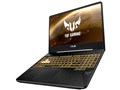 TUF Gaming FX505DT Ryzen 5 3550H・8GBメモリ・512GB SSD・GTX1650・15.6型フルHD液晶搭載モデル FX505DT-R5G1650METS