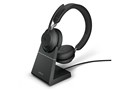 Evolve2 65 - USB-C MS Teams Stereo with Charging stand [�u���b�N]