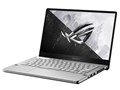 ROG Zephyrus G14 GA401IU Ryzen 7 4800HS�E16GB������ �E512GB SSD�EGTX1660Ti�E14�^FHD�t�����ڃ��f�� GA401IU-R7G1660TWL [�z���C�g]