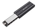 Aluminum Enclosure RGB for M.2 NVMe CAM2NVU32CRGB [��]