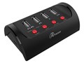 Switch/PS4�p �}�E�X&�L�[�{�[�h�R���o�[�^�[ �c�i�K�[��DX ANS-SW111 [�u���b�N]