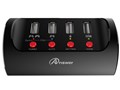 Switch/PS4�p �}�E�X&�L�[�{�[�h�R���o�[�^�[ �c�i�K�[��DX ANS-SW111 [�u���b�N]