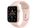 Apple Watch SE GPS���f�� 44mm MYDR2J/A [�s���N�T���h�X�|�[�c�o���h]