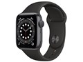 Apple Watch Series 6 GPS���f�� 40mm MG133J/A [�u���b�N�X�|�[�c�o���h]