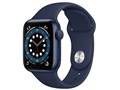 Apple Watch Series 6 GPS���f�� 40mm MG143J/A [�f�B�[�v�l�C�r�[�X�|�[�c�o���h]