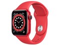 Apple Watch Series 6 GPS���f�� 40mm M00A3J/A [(PRODUCT)RED�X�|�[�c�o���h]