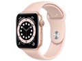 Apple Watch Series 6 GPS���f�� 44mm M00E3J/A [�s���N�T���h�X�|�[�c�o���h]