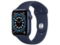 Apple Watch Series 6 GPS���f�� 44mm M00J3J/A [�f�B�[�v�l�C�r�[�X�|�[�c�o���h]