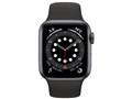 Apple Watch Series 6 GPS+Cellular���f�� 40mm M06P3J/A [�u���b�N�X�|�[�c�o���h]