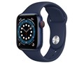Apple Watch Series 6 GPS+Cellular���f�� 40mm M06Q3J/A [�f�B�[�v�l�C�r�[�X�|�[�c�o���h]
