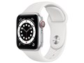 Apple Watch Series 6 GPS+Cellular���f�� 40mm M06M3J/A [�z���C�g�X�|�[�c�o���h]