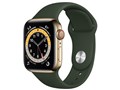 Apple Watch Series 6 GPS+Cellular���f�� 40mm M06V3J/A [�S�[���h�X�e�����X�X�`�[���P�[�X/�L�v���X�O���[���X�|�[�c�o���h]