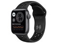 Apple Watch Nike SE GPS���f�� 40mm MYYF2J/A [�A���X���T�C�g/�u���b�NNike�X�|�[�c�o���h]