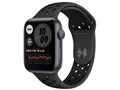 Apple Watch Nike SE GPS���f�� 44mm MYYK2J/A [�A���X���T�C�g/�u���b�NNike�X�|�[�c�o���h]