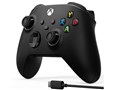 Xbox ���C�����X �R���g���[���[ + USB-C �P�[�u�� 1V8-00005 [�J�[�{�� �u���b�N]