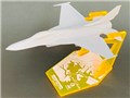 機動警察パトレイバー2 the Movie 1/144 U.S.AIR FORCE F-16改 ナイト・ファルコン 限定版アクリルスタンド付き クリアオレンジ