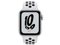 Apple Watch Nike SE GPS���f�� 40mm MKQ23J/A [�s���A�v���`�i��/�u���b�NNike�X�|�[�c�o���h]