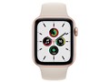 Apple Watch SE GPS���f�� 44mm MKQ53J/A [�X�^�[���C�g�X�|�[�c�o���h]