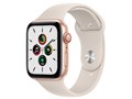 Apple Watch SE GPS+Cellular���f�� 44mm MKT13J/A [�X�^�[���C�g�X�|�[�c�o���h]