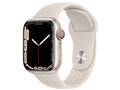 Apple Watch Series 7 GPS+Cellular���f�� 41mm MKHR3J/A [�X�^�[���C�g�X�|�[�c�o���h]