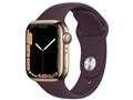 Apple Watch Series 7 GPS+Cellular���f�� 41mm MKHY3J/A [�S�[���h�X�e�����X�X�`�[���P�[�X/�_�[�N�`�F���[�X�|�[�c�o���h]