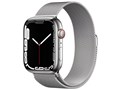 Apple Watch Series 7 GPS+Cellular���f�� 45mm MKJW3J/A [�V���o�[�~���l�[�[���[�v]