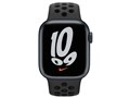 Apple Watch Nike Series 7 GPS���f�� 41mm MKN43J/A [�A���X���T�C�g/�u���b�NNike�X�|�[�c�o���h]