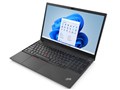 ThinkPad E15 Gen 3 Window 11 Home�EAMD Ryzen 5 5500U�E8GB�������[�E256GB SSD�E15.6�^�t��HD�t������ �p�t�H�[�}���X 20YGCTO1WW